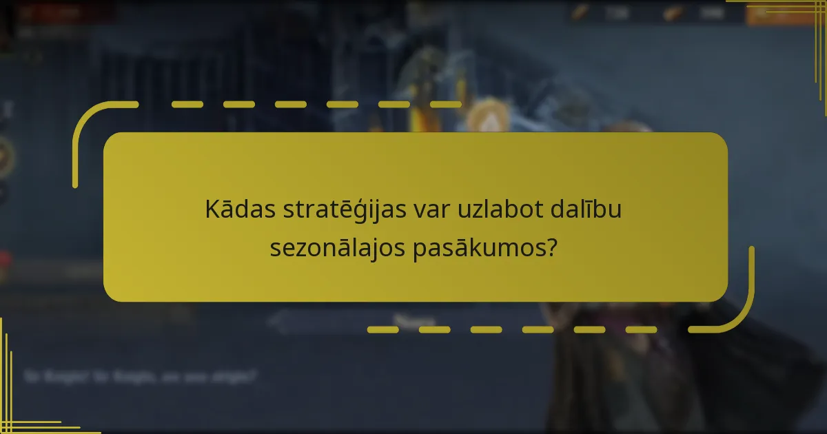 Kā spēlētāji var efektīvi saņemt sezonālās sasniegumu balvas?